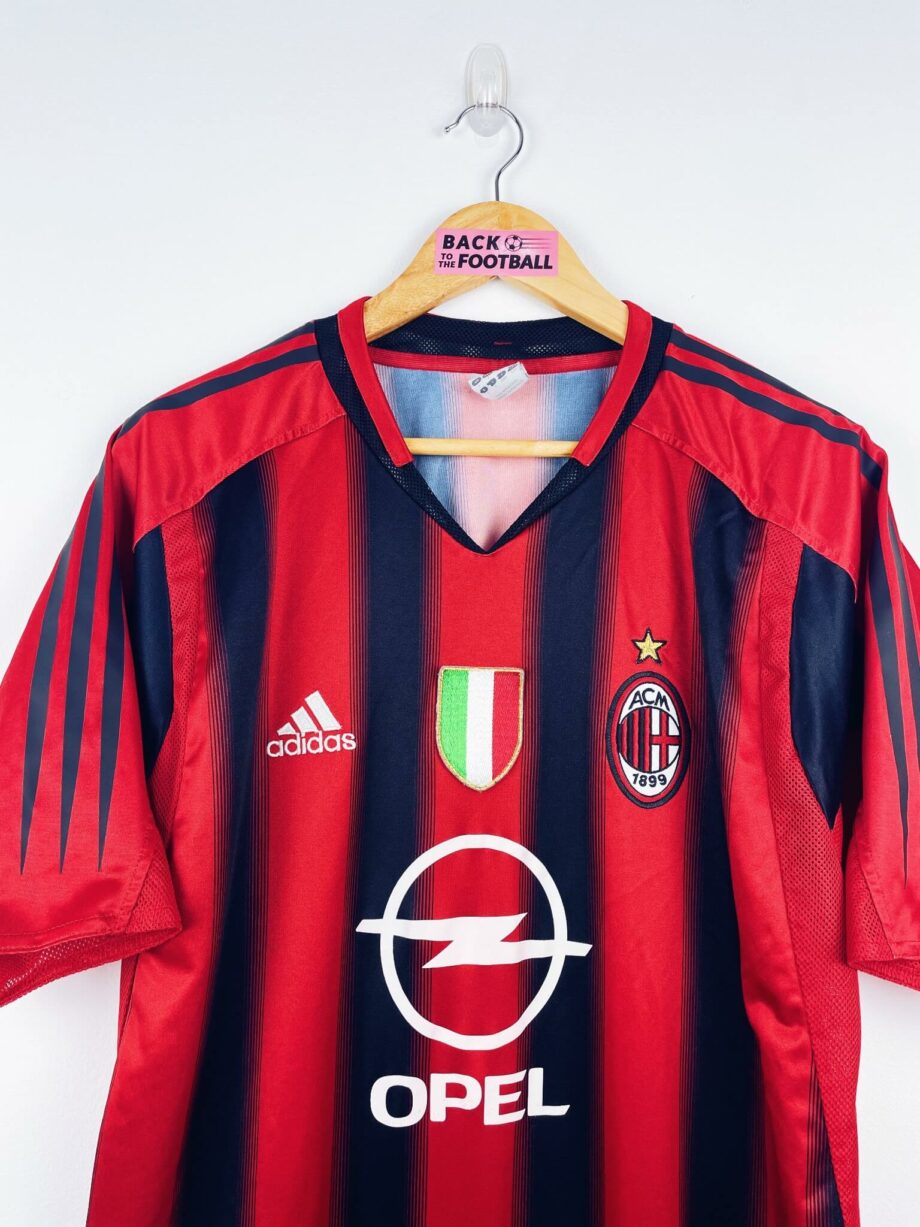 maillot vintage domicile AC Milan 2004/2005 floqué Crespo #11