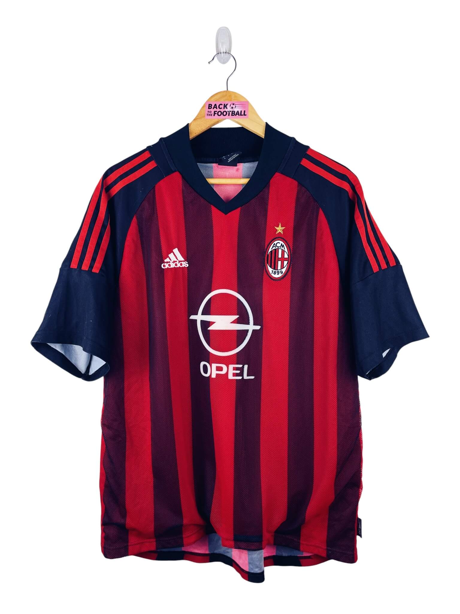 maillot vintage domicile AC Milan 2002/2003