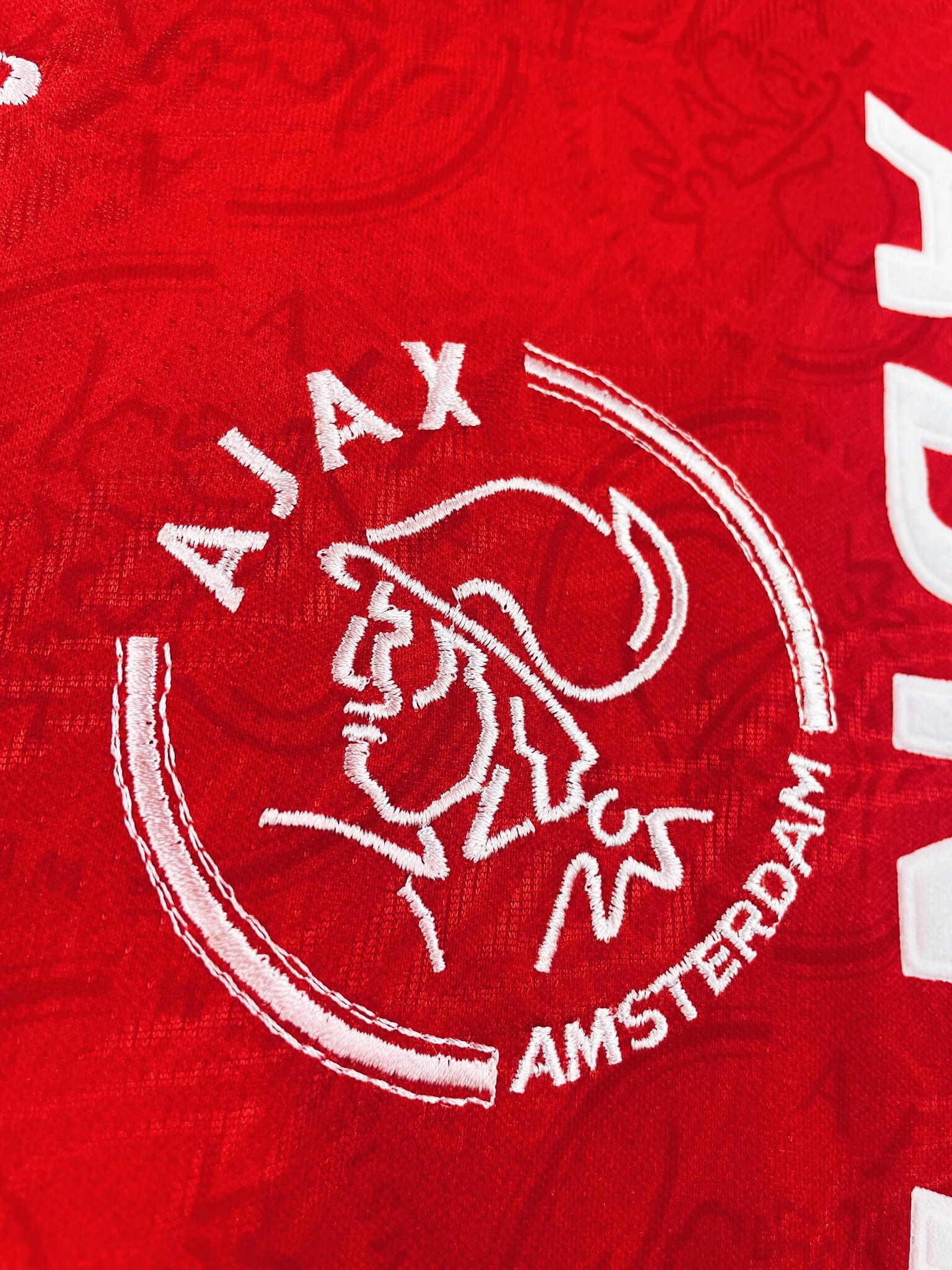 maillot vintage domicile Ajax Amsterdam 1994/1995