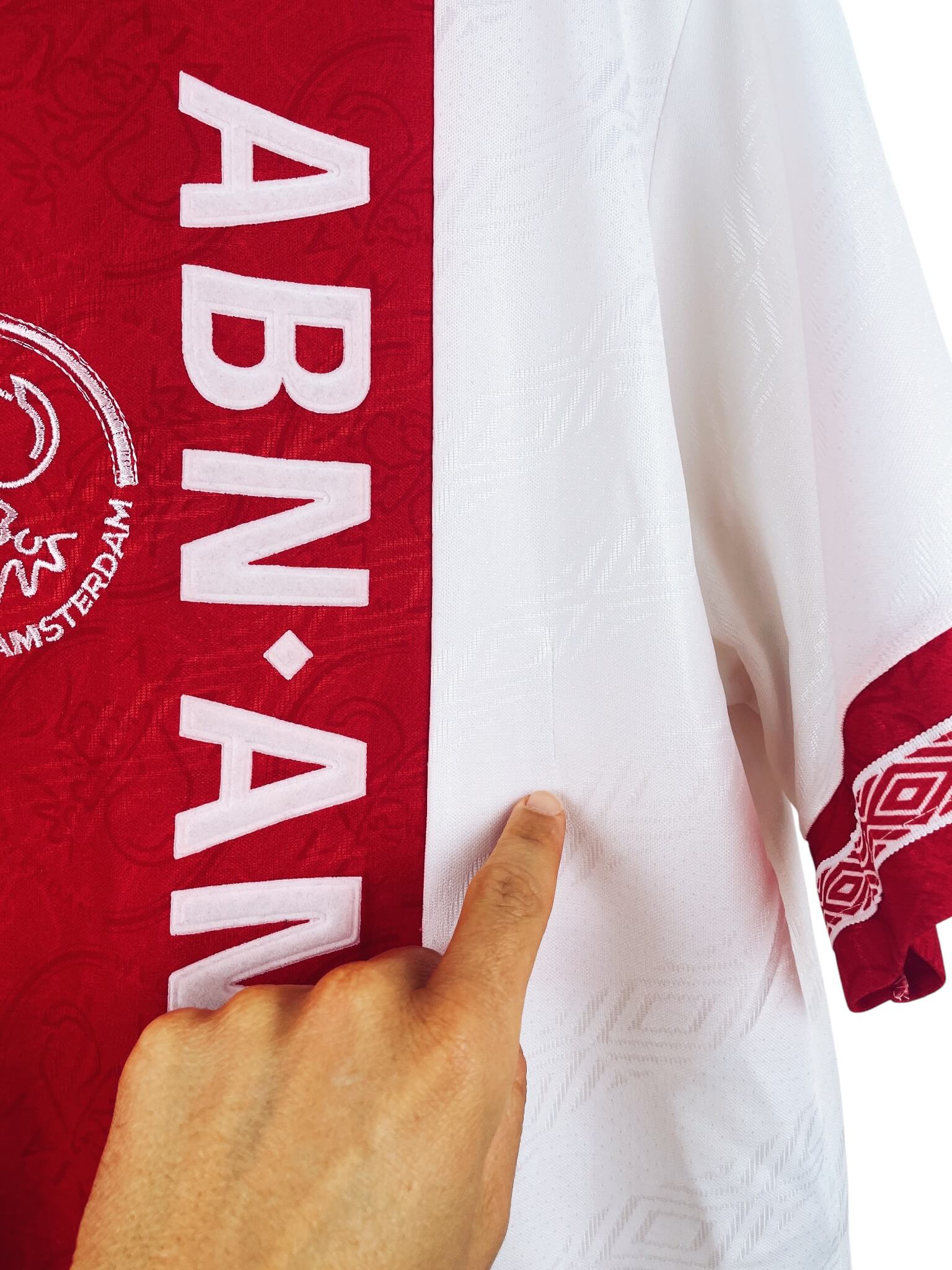 maillot vintage domicile Ajax Amsterdam 1994/1995