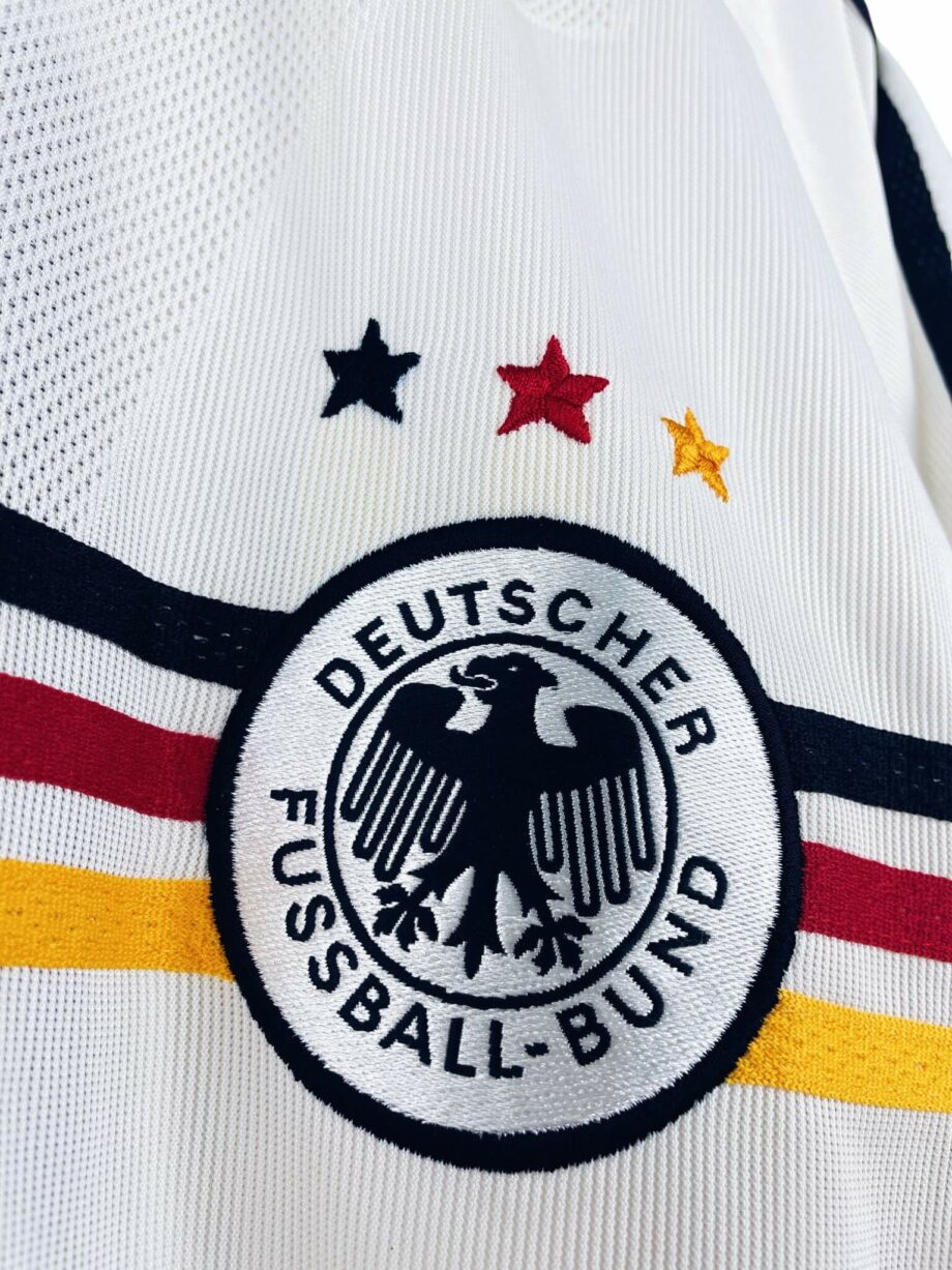 maillot vintage domicile Allemagne 1998 préparé (match issue) ou porté (match worn) par le numéro 6
