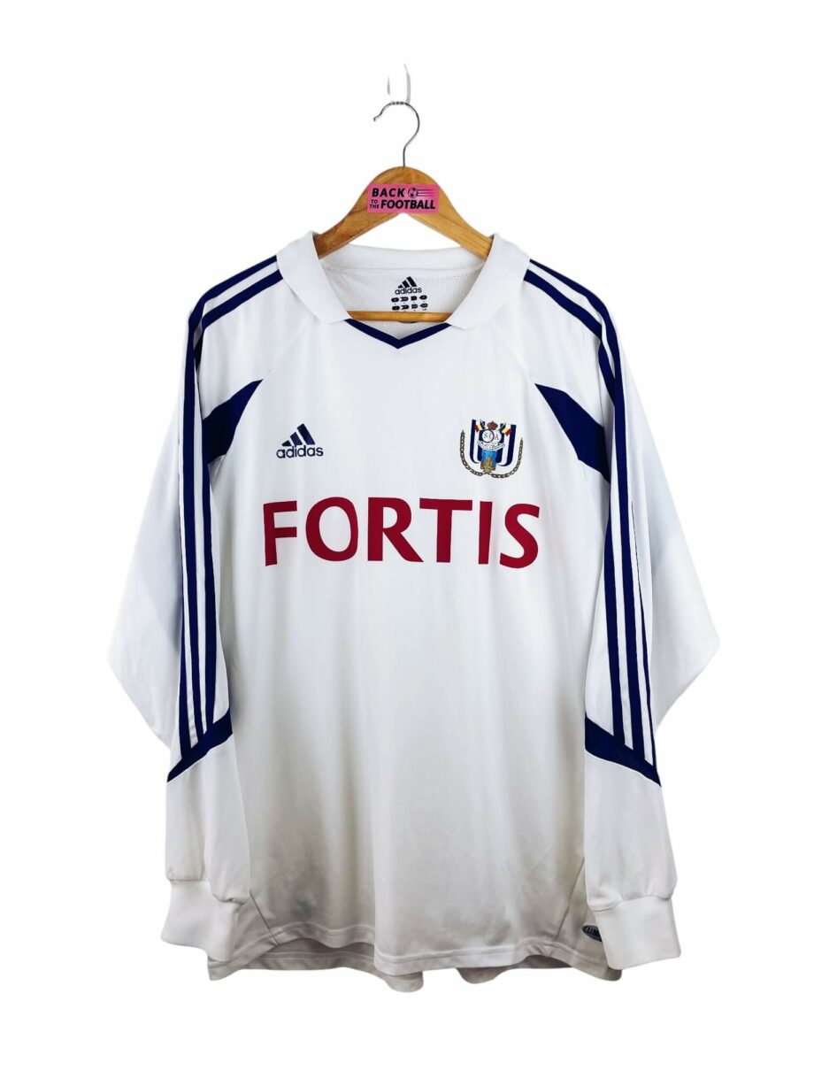 maillot vintage domicile Anderlecht 2003/2004 manches longues stock pro (player issue)