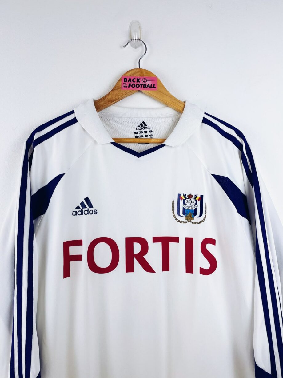 maillot vintage domicile Anderlecht 2003/2004 manches longues stock pro (player issue)