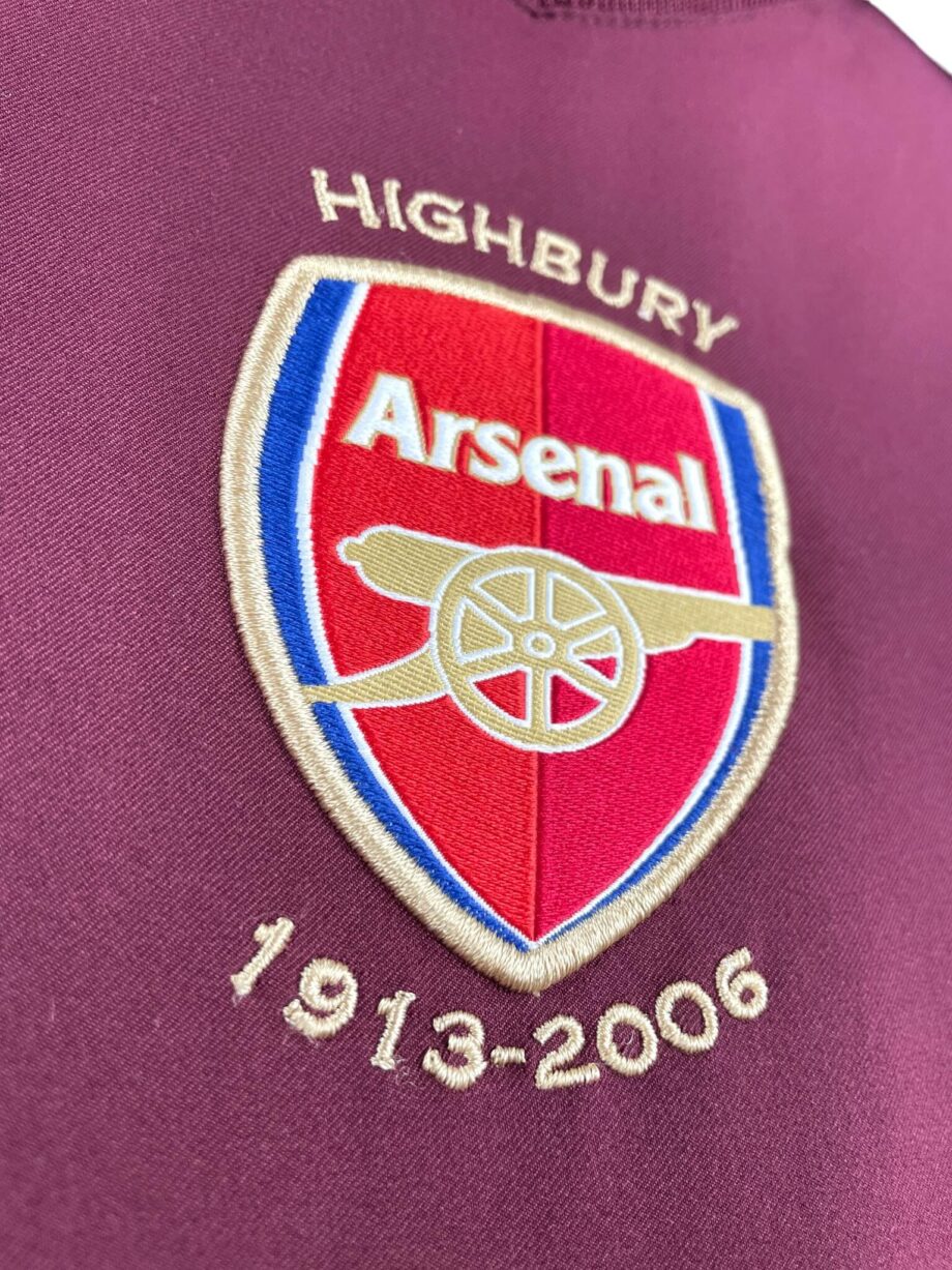 maillot vintage domicile Arsenal 2005/2006 floqué Henry #14