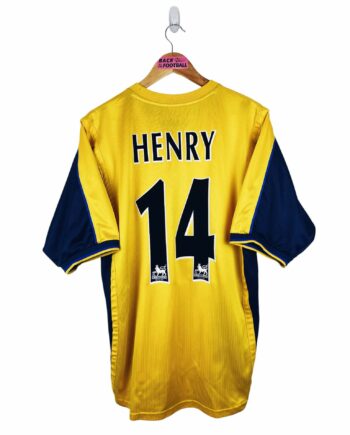 maillot vintage extérieur Arsenal 1999/2000 floqué Henry #14