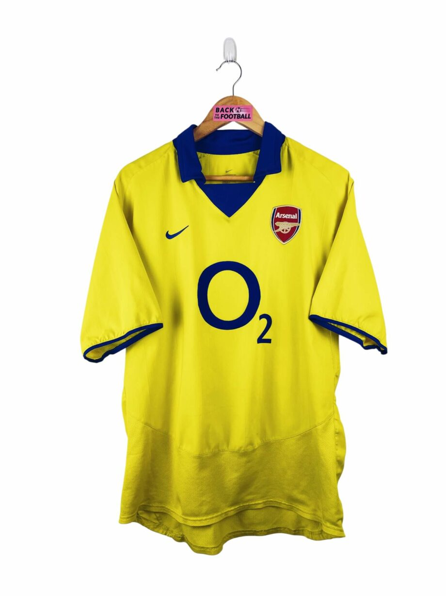 maillot vintage extérieur Arsenal 2003/2004 floqué Henry #14