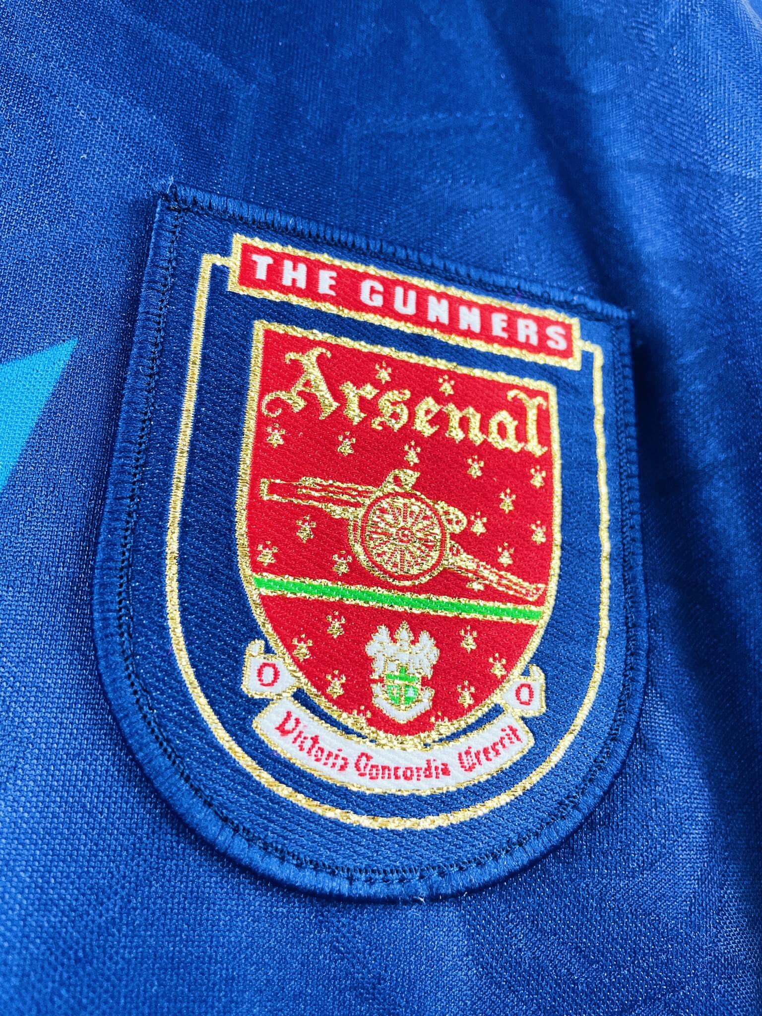 maillot vintage extérieur Arsenal 1995/1996