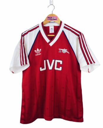 maillot vintage domicile Arsenal 1988/1990