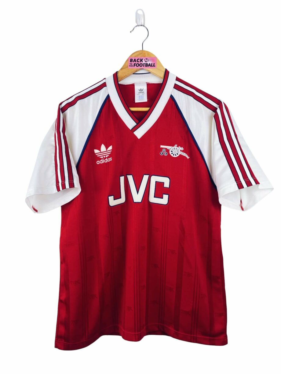 maillot vintage domicile Arsenal 1988/1990