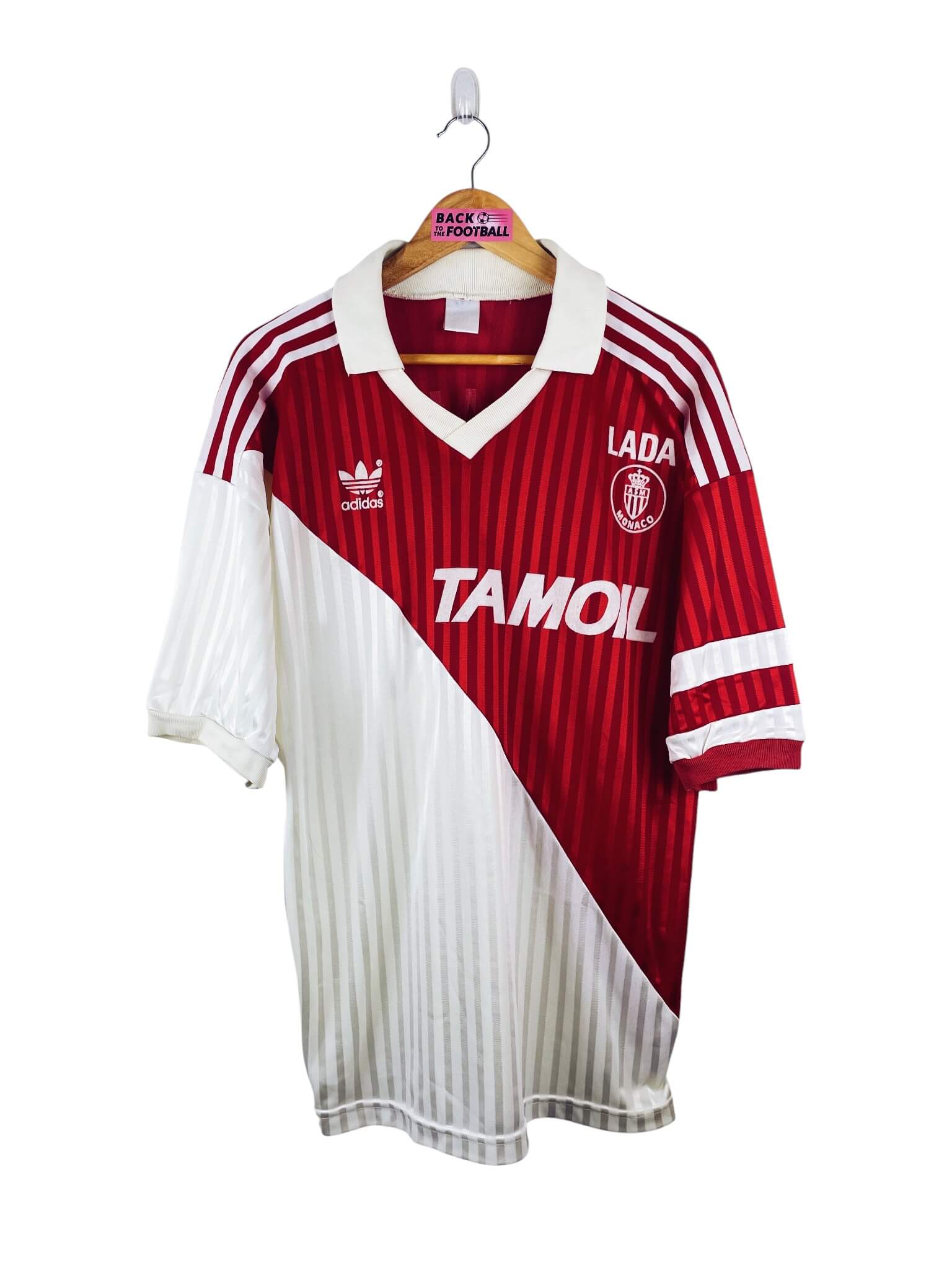 maillot vintage domicile AS Monaco 1991/1992