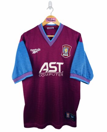 maillot vintage domicile Aston Villa 1997/1998