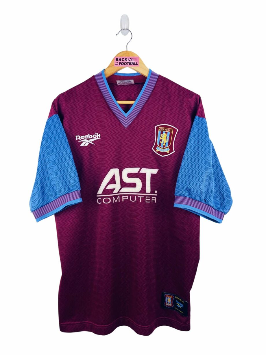 maillot vintage domicile Aston Villa 1997/1998