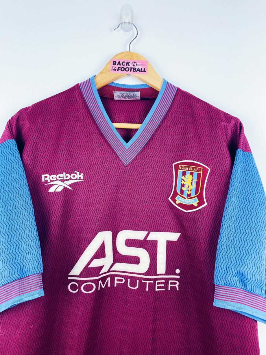 maillot vintage domicile Aston Villa 1997/1998