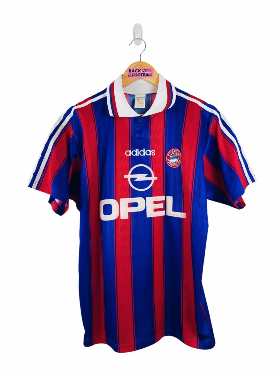 maillot vintage domicile Bayern Munich 1995/1997 floqué Klinsmann #18