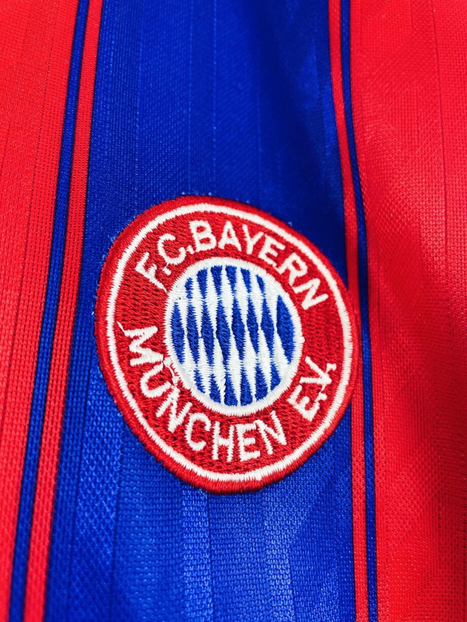 maillot vintage domicile Bayern Munich 1995/1997 floqué Klinsmann #18