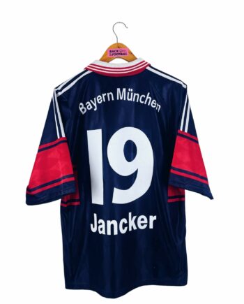 maillot vintage domicile Bayern Munich 1997/1999 floqué Jancker #19