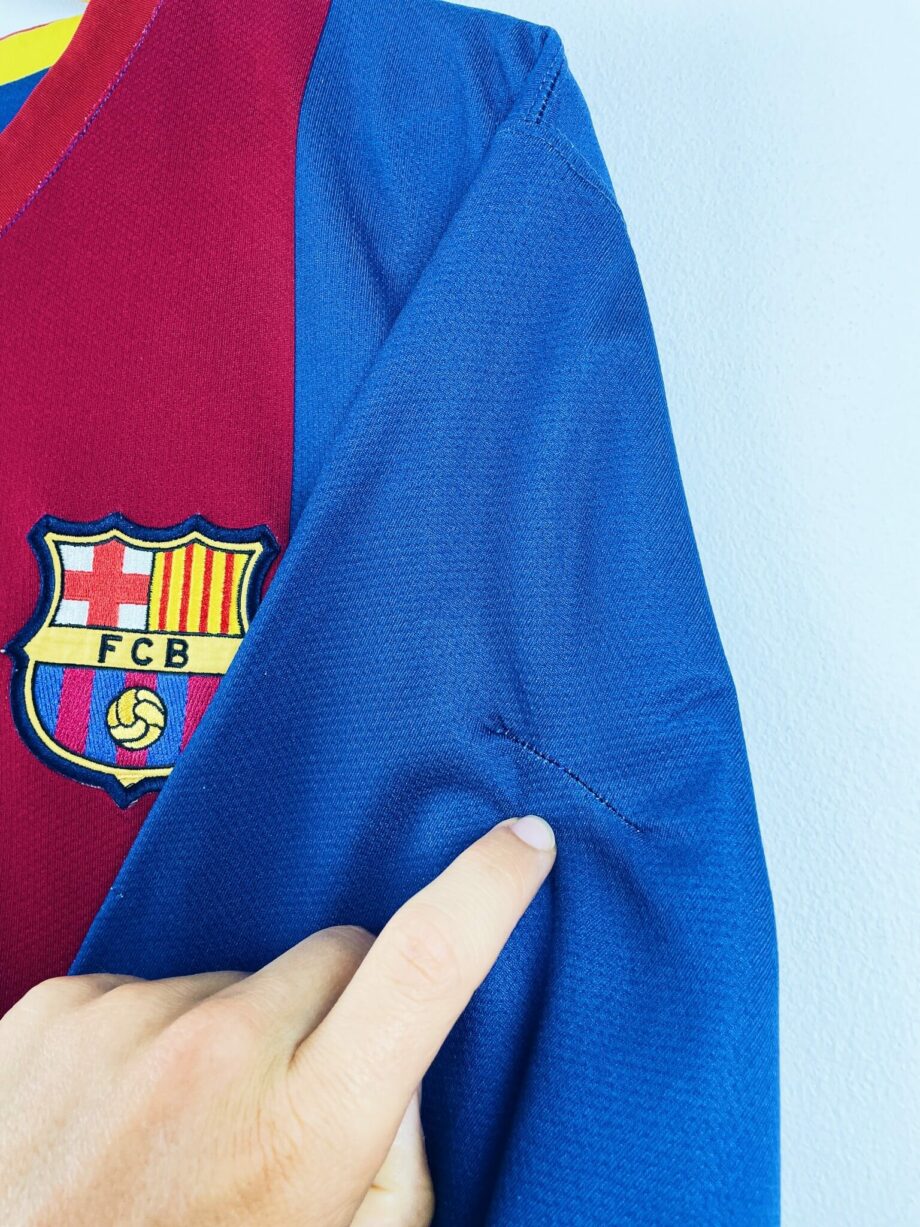 maillot vintage domicile Barcelone 2006/2007 floqué Ronaldinho #10