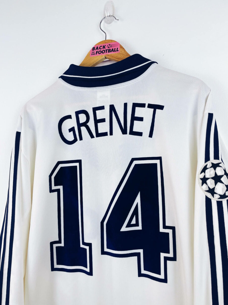 maillot vintage Europe Girondins de Bordeaux 1999/2000 préparé (match issue) pour Grenet #14