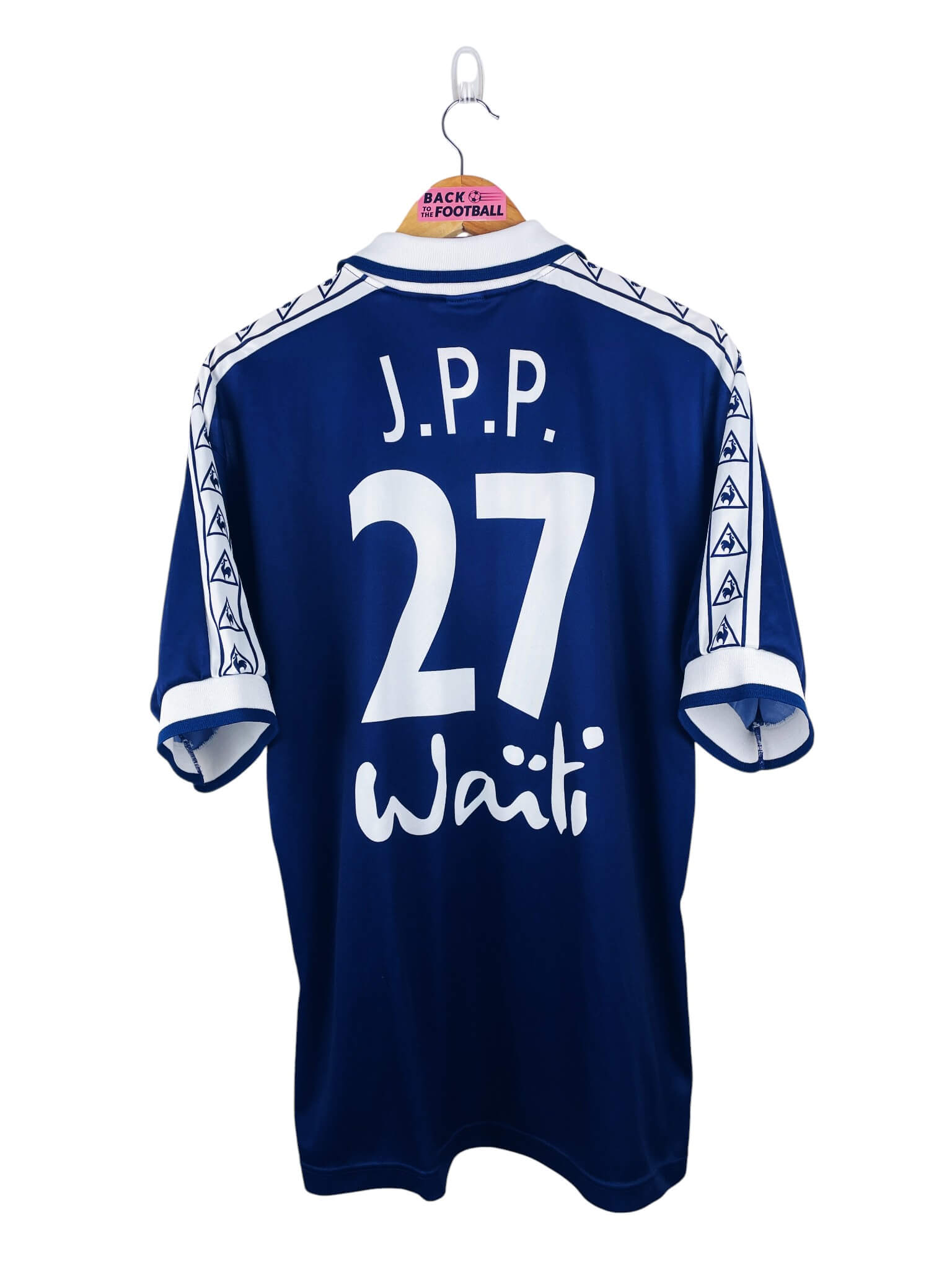 maillot vintage domicile Girondins de Bordeaux 1996/1997 floqué JPP #27