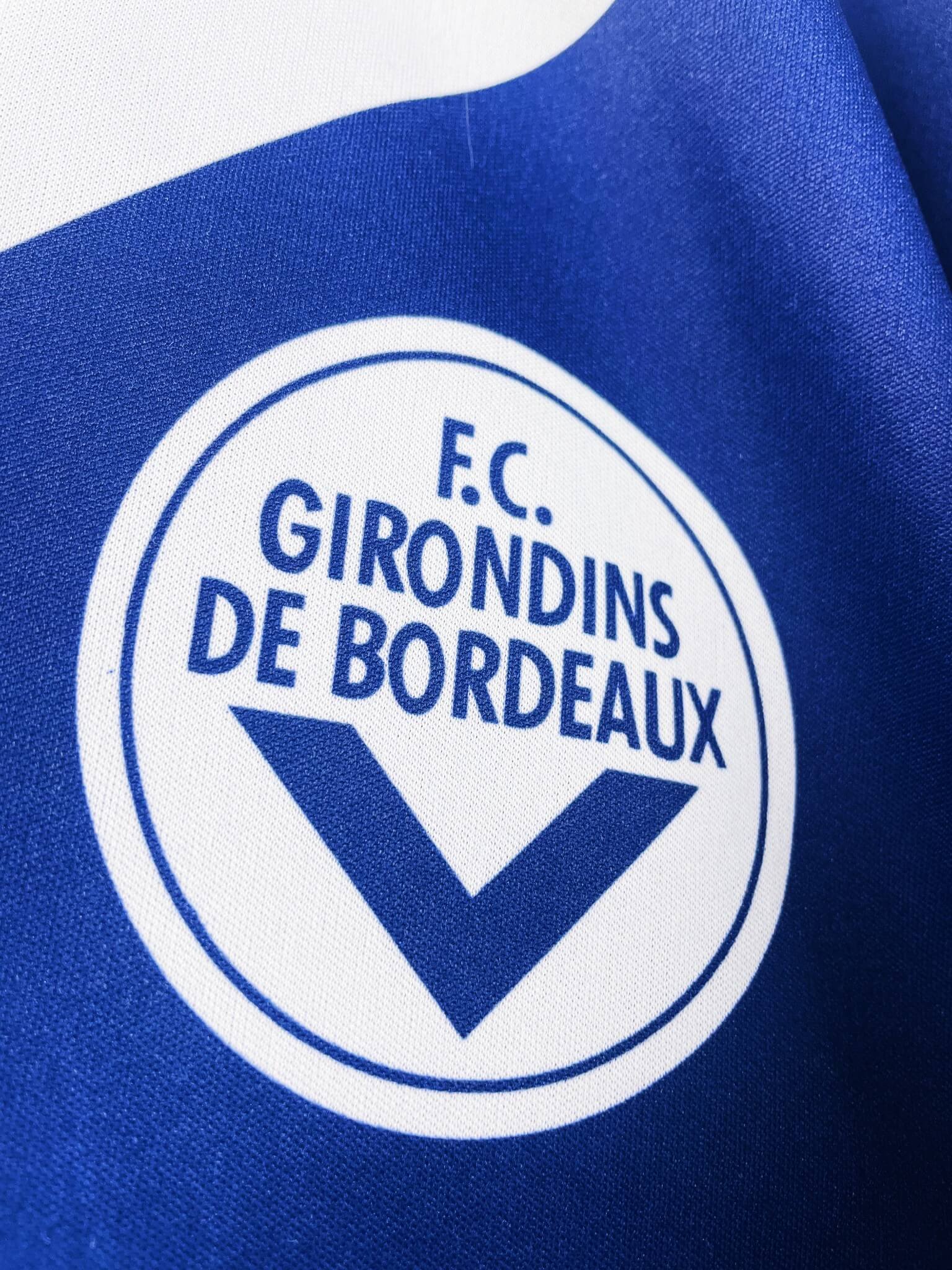 maillot vintage domicile Girondins de Bordeaux 1996/1997 floqué JPP #27
