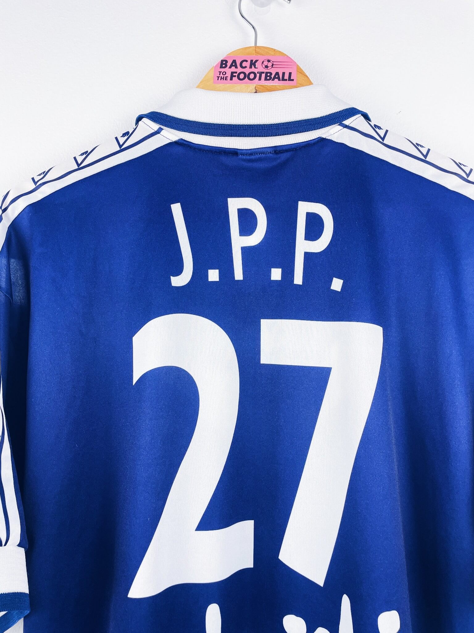 maillot vintage domicile Girondins de Bordeaux 1996/1997 floqué JPP #27