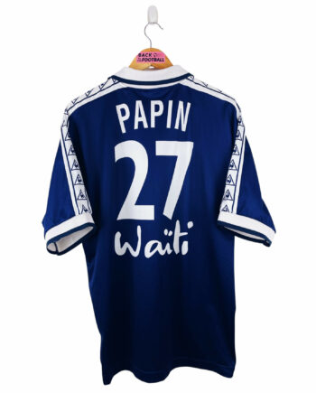 maillot vintage domicile Girondins de Bordeaux 1996/1997 floqué Papin #27