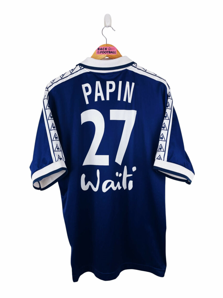 maillot vintage domicile Girondins de Bordeaux 1996/1997 floqué Papin #27