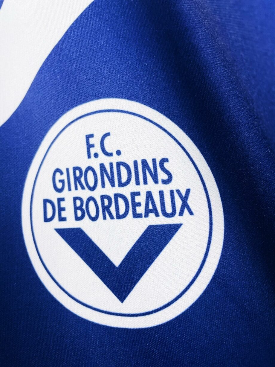 maillot vintage domicile Girondins de Bordeaux 1996/1997 floqué Papin #27
