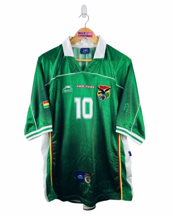 maillot vintage domicile Bolivie 2002