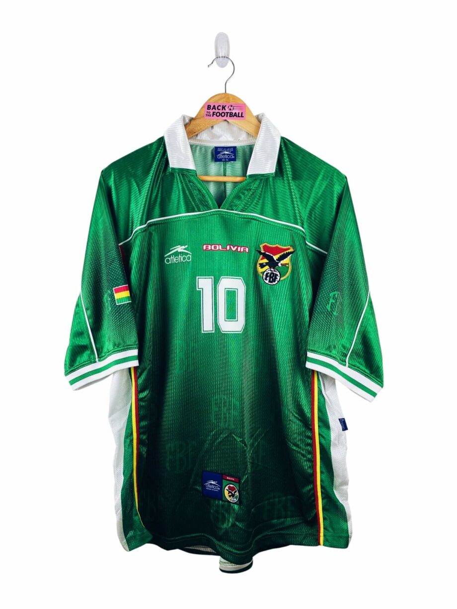 maillot vintage domicile Bolivie 2002