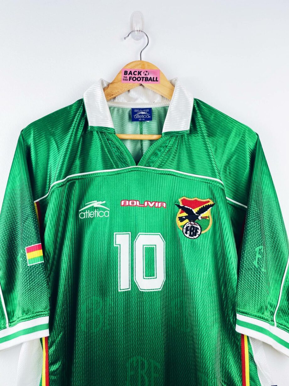 maillot vintage domicile Bolivie 2002