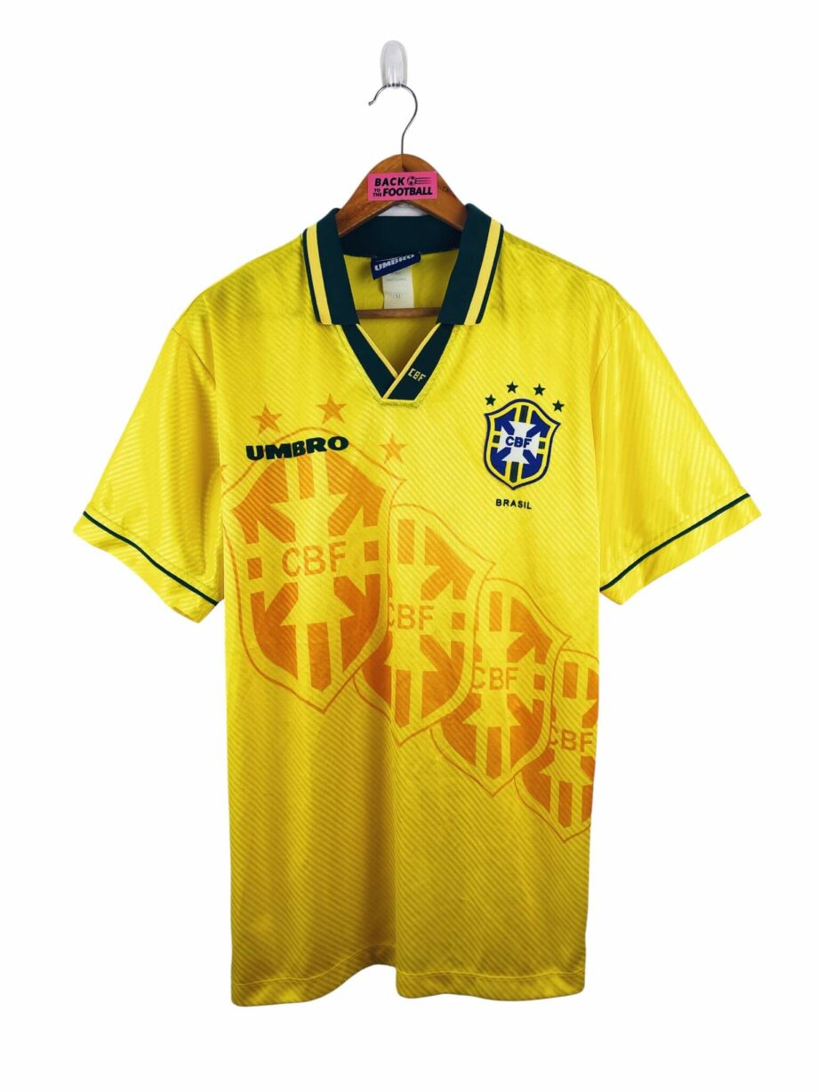 maillot vintage domicile Brésil 1994