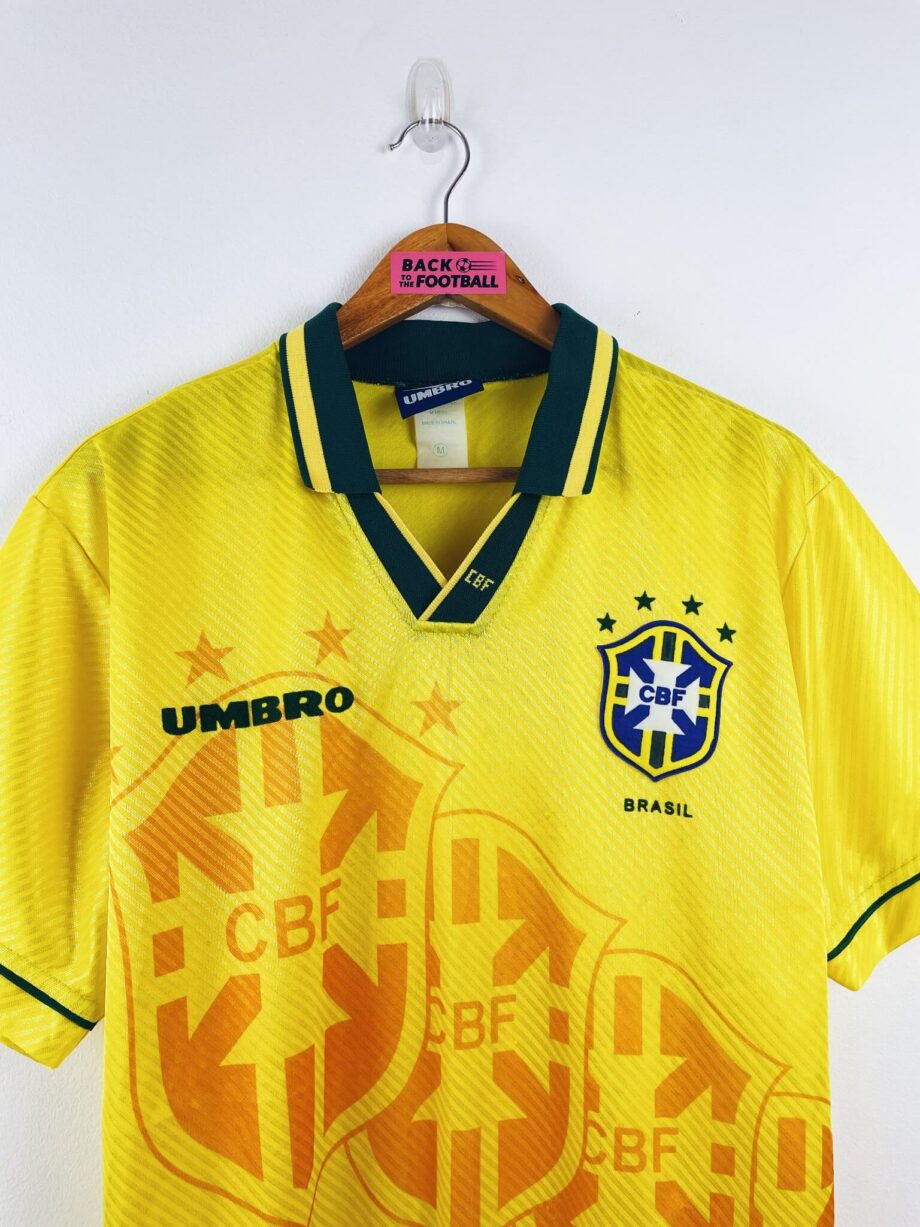 maillot vintage domicile Brésil 1994