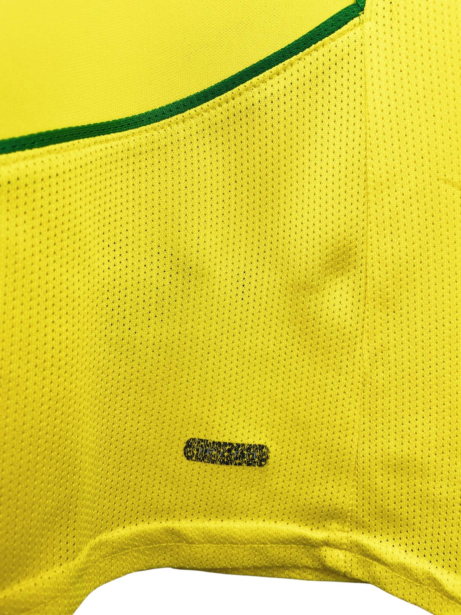 maillot vintage domicile Brésil 2004 floqué Ronaldo #9