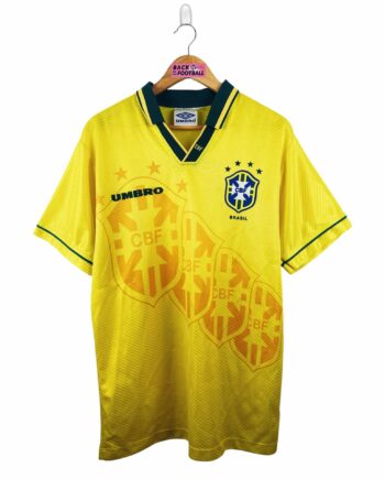 maillot vintage domicile Brésil 1994