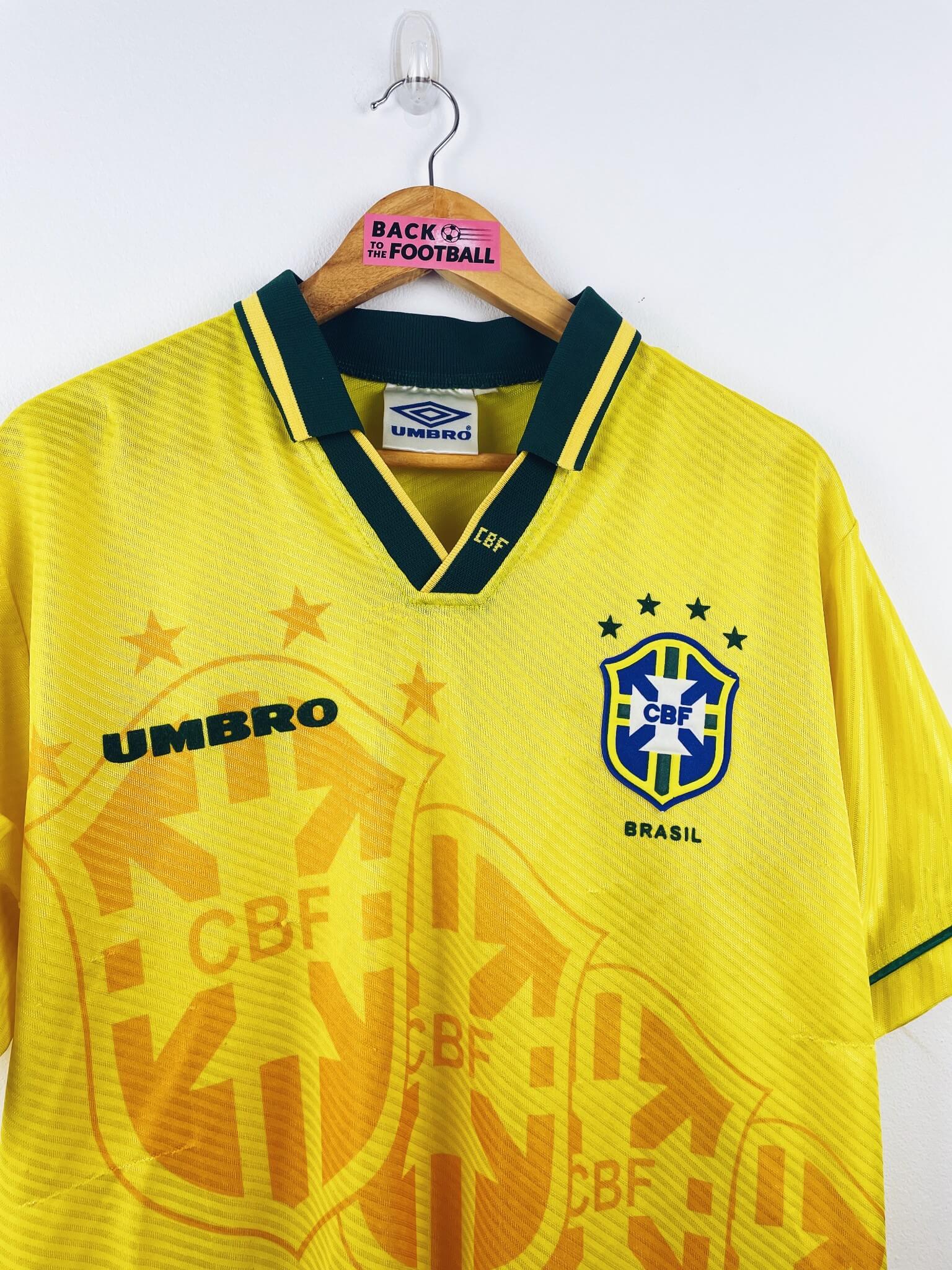 maillot vintage domicile Brésil 1994