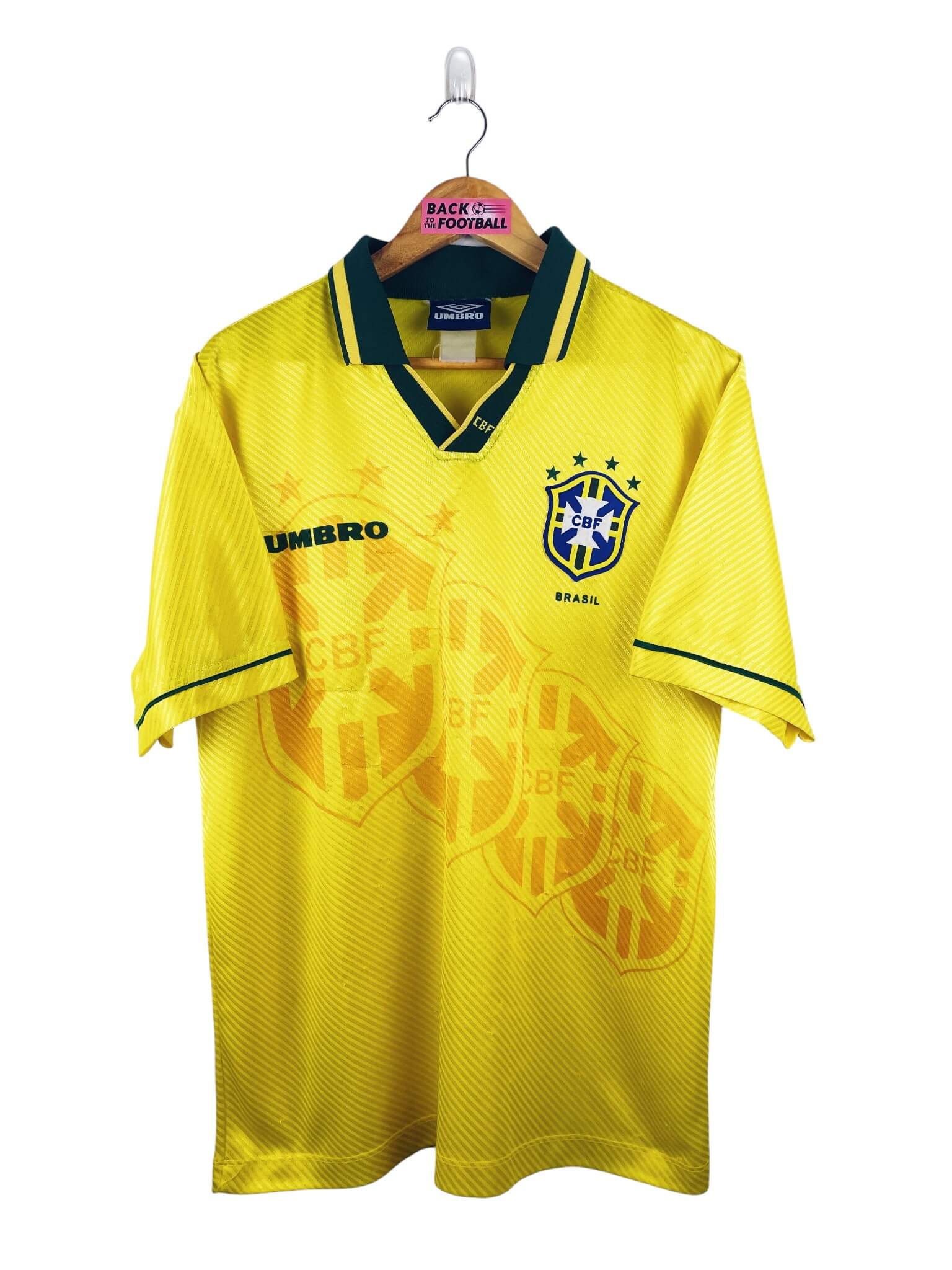 maillot vintage domicile Brésil 1994