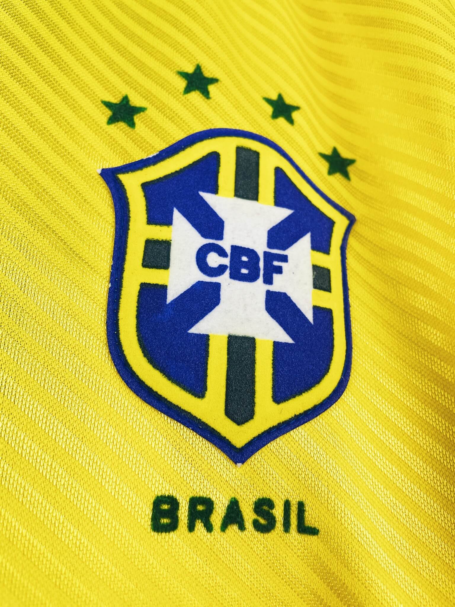maillot vintage domicile Brésil 1994 floqué Bebeto #7