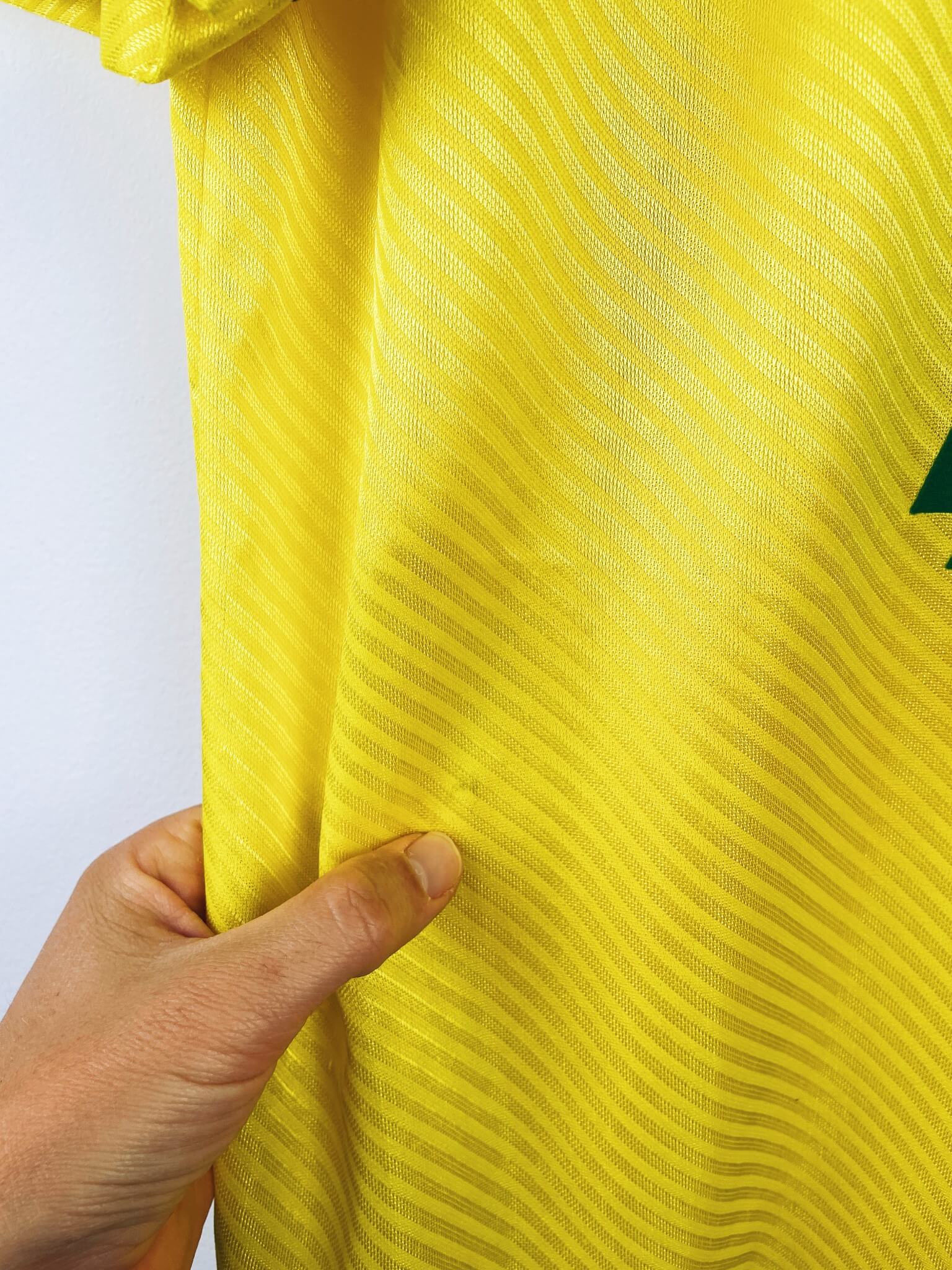 maillot vintage domicile Brésil 1994 floqué Bebeto #7