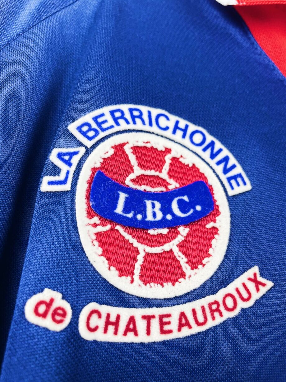 maillot vintage domicile Chateauroux 2000/2001 porté (match worn) par Nivet #10