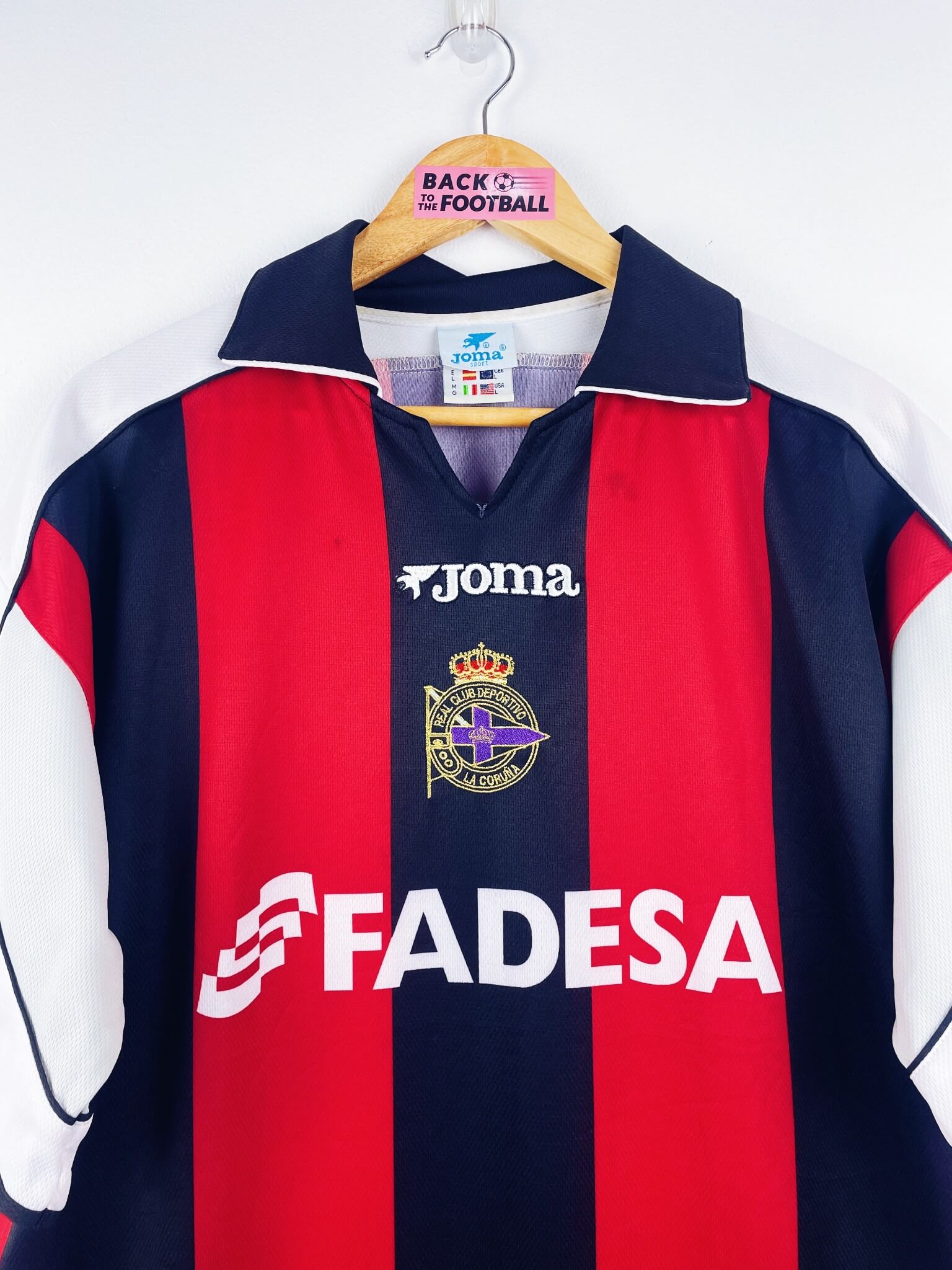 maillot vintage extérieur Deportivo la Corogne 2001/2002