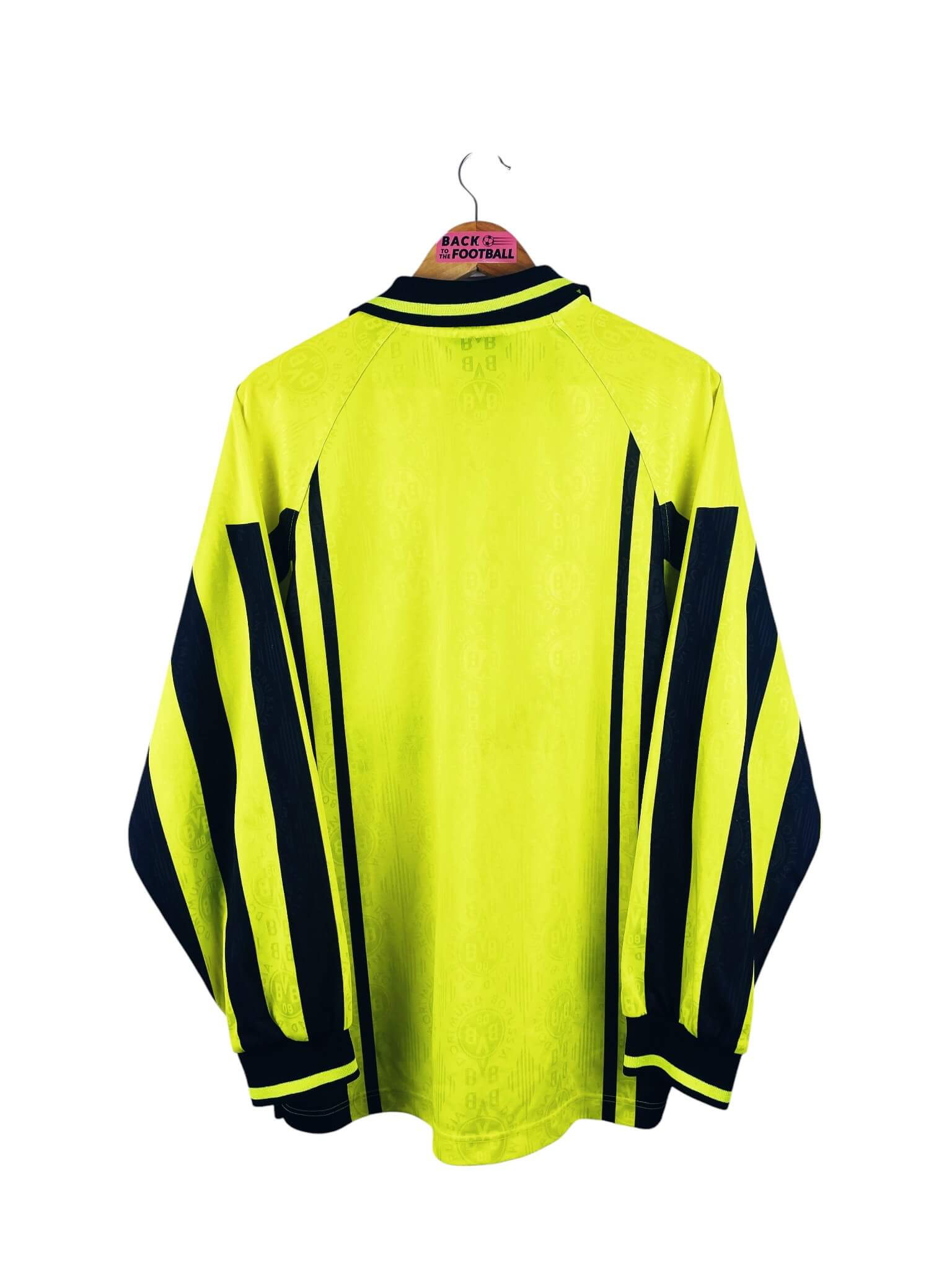 maillot vintage domicile Borussia Dortmund 1996/1997 manches longues