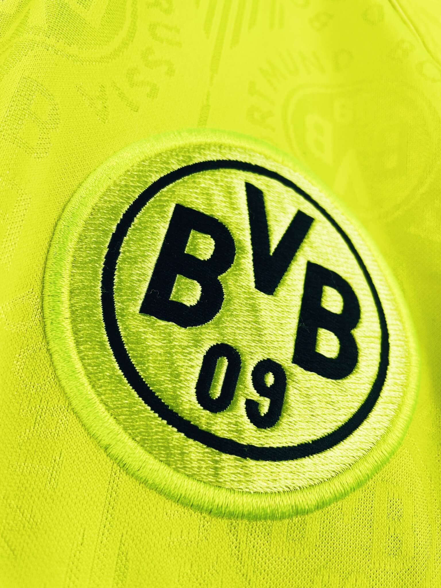 maillot vintage domicile Borussia Dortmund 1996/1997 manches longues