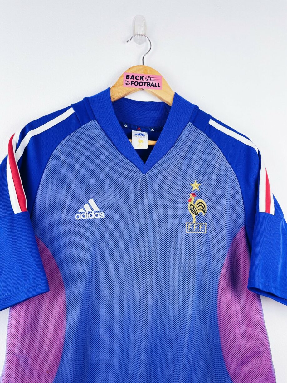 maillot vintage domicile équipe de France 2000