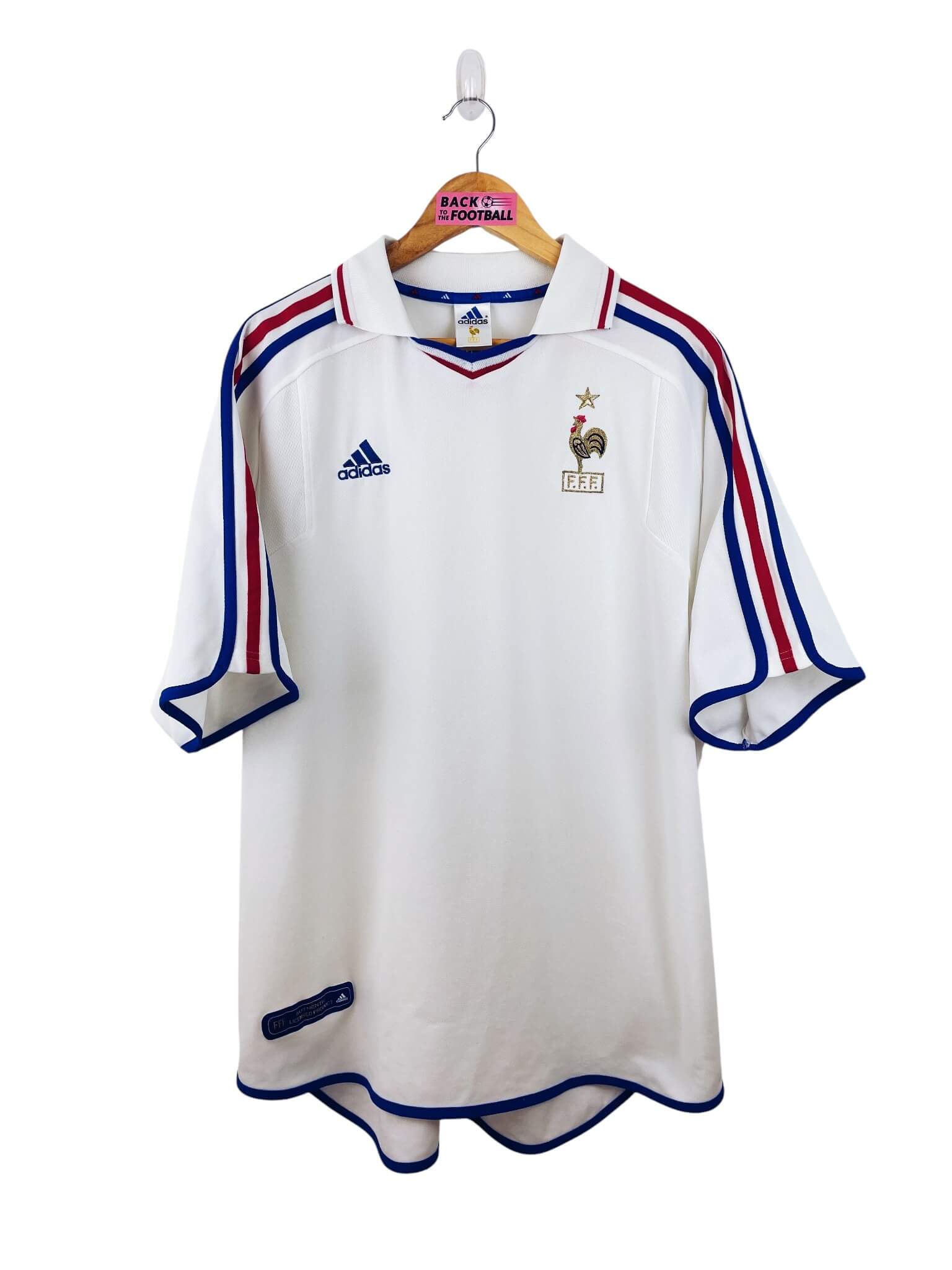 maillot vintage extérieur équipe de France 2000