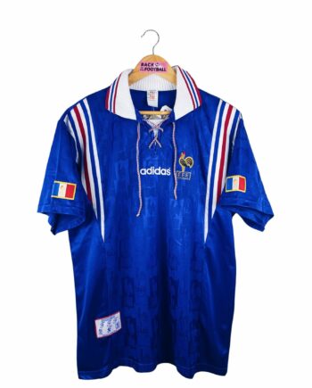 maillot vintage domicile équipe de France 1996 BNWT