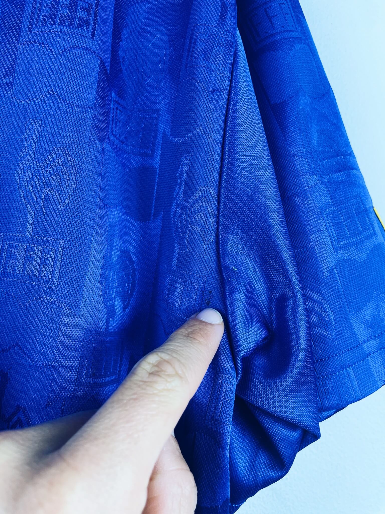 maillot vintage domicile équipe de France 1996 BNWT