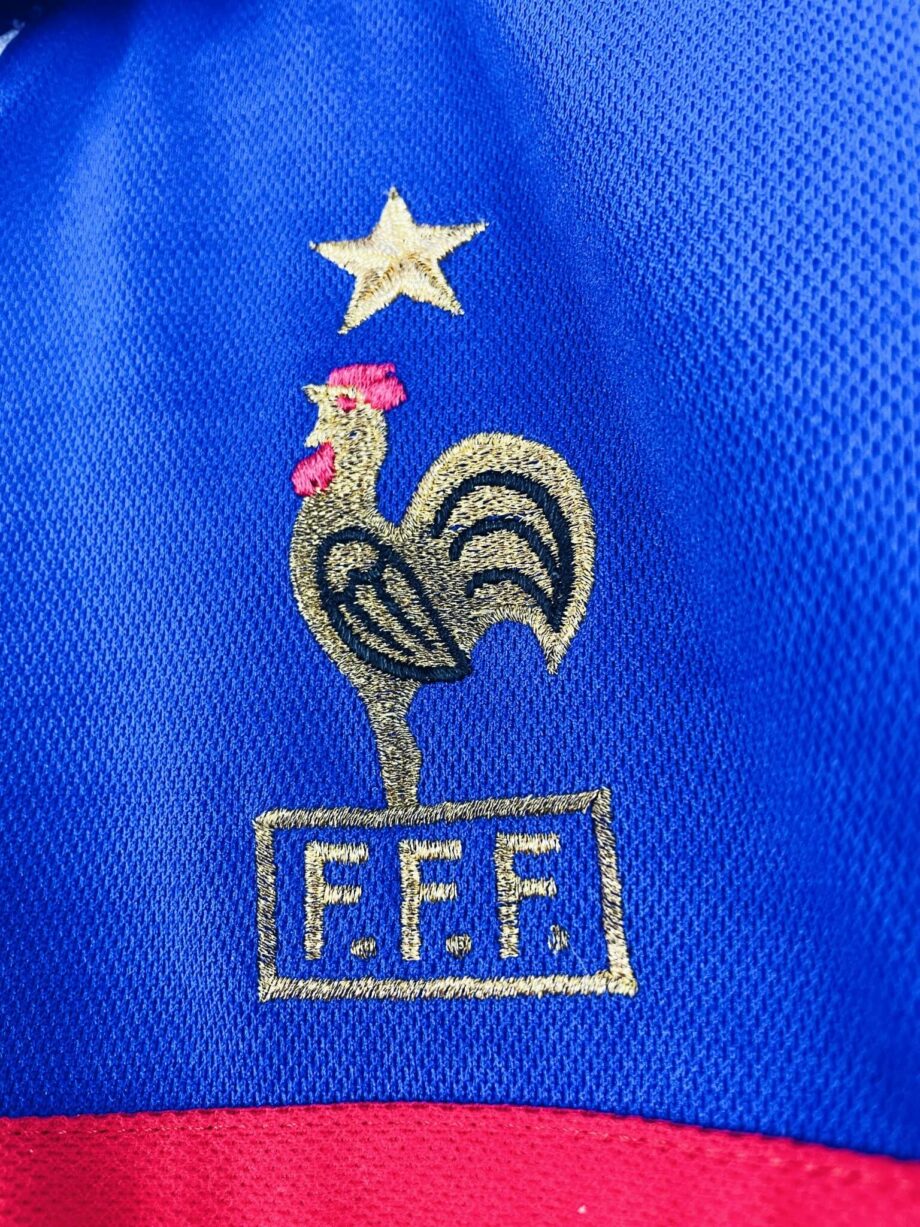 maillot vintage domicile équipe de France 2000 floqué #11