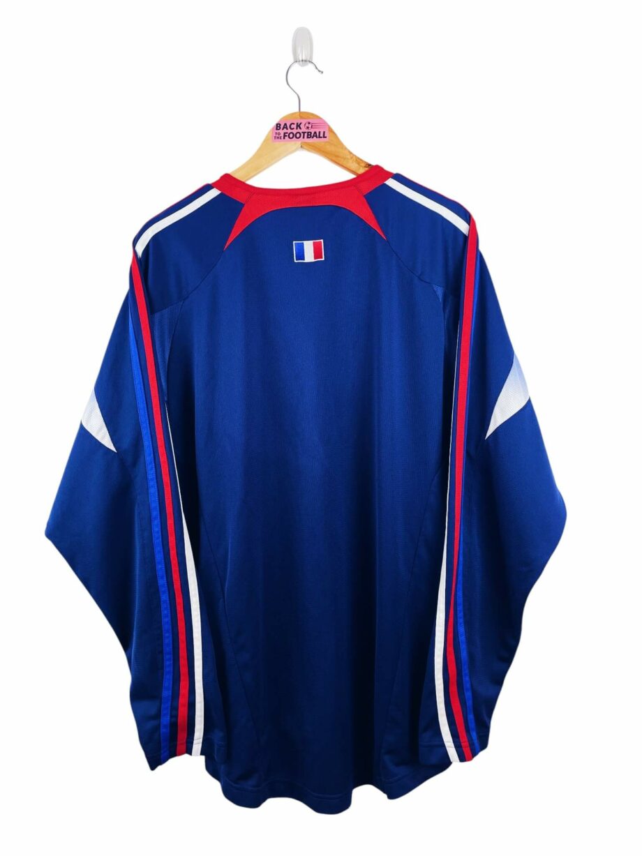 maillot vintage entrainement équipe de France 2004 manches longues