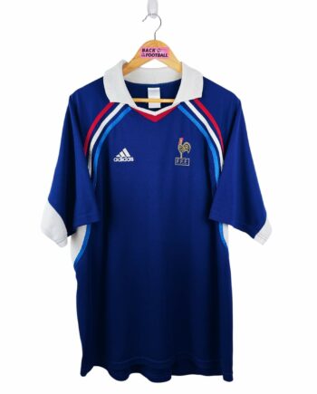 maillot vintage entrainement équipe de France 2000